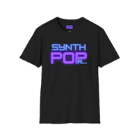 Synthpop Radio t-shirt, front